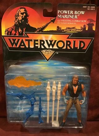 1995 Moc Waterworld Power Bow Mariner Action Figure