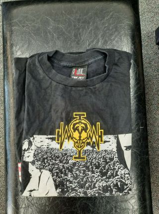 Queensryche Vintage 1991 Operation Mindcrime Tour T - Shirt Size L
