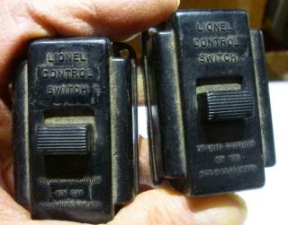 Vintage Lionel O Gauge Control Switches 364c.