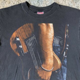 Bruce Springsteen Large Black 1993 Tour T Shirt Rock Concert Band Winterland L
