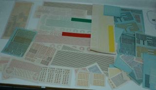 Tta - 55,  Oo Sms Decal Sheets - Lining / Logos / Lettering / Br / Lms - Hornby?
