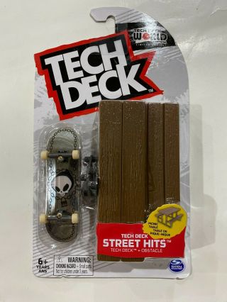 Tech Deck World Edition Blind Street Hits With Picnic Table Obstacle