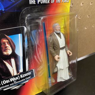 - Kenner 1995 Star Wars Power of the Force Ben Kenobi Vintage Action Figure 2