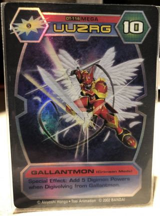 Digimon D - Tector Card Game Gallantmon Dt - 116 Holo