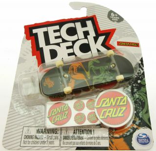 Tech Deck Santa Cruz Skateboard / Fingerboard Hand Mouth