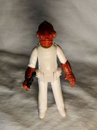 Vintage 1983 Star Wars Kenner Figure Admiral Ackbar Rotj Line