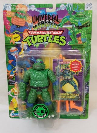 Tmnt Teenage Mutant Ninja Turtles Universal Studios Leonardo Black Lagoon 1994
