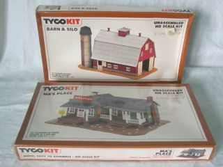 Vintage Tyco Kit 7770 Barn & Silo,  Ma 