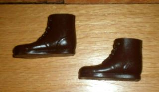 Vintage GI Joe SOTW Short Brown Boots 3