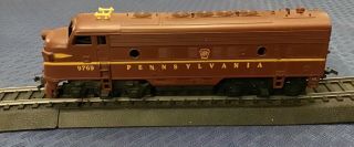 Vintage Mantua Tyco Ho Scale F7 Diesel Engine,  9769 Pennsylvania Railroad.  Runs