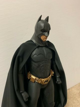 Hot Toys 1/6 Batman Dark Knight Custom Ben Choi Cowl Mms67 Body Please Read