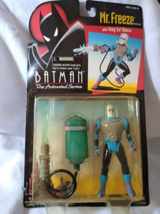 Batman The Animated Series Mr.  Freeze With Ice Blaster Kenner 1993 Btas,  Bane