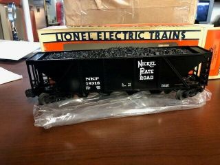 Lionel 6 - 19318 Nickel Plate Road Four - Bay Hopper W/simulated Coal Load O Gauge