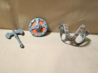 Vintage He - Man Motu Accessories,  Shield,  Armor And Battle Axe