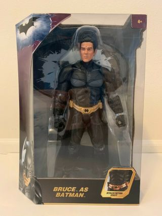 [new] Dc The Dark Knight Bruce As Batman 12 " Action Figure With Display Stand