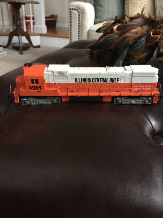 Tyco 4301 Illinois Central Gulf Ho Scale Train Engine