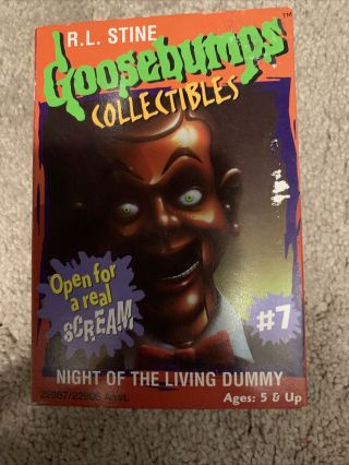 R.  L.  Stine Goosebumps Collectibles 7 Night Of The Living Dummy Slappy Figure