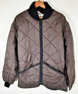 Vintage 60s Sears Roebuck Ted Williams Quilted Hunting Jacket Usa Made Coat Xl