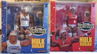Storm Collectibles Hulk Hogan Ringside Exclusive Wwe 2 Figures - Ltd.  1,  000/ea.