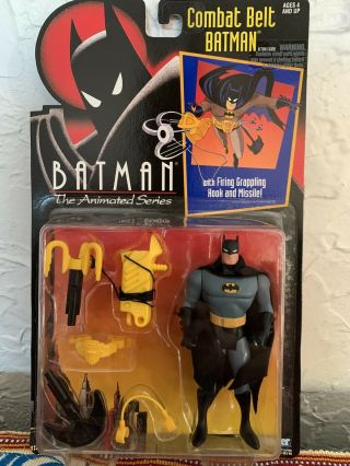 Batman: The Animated Series Batman With Combat Belt Action Figure By Kenner 1992