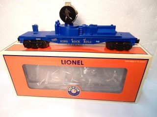 Lionel 6 - 26824 Elvis Presley Searchlight Car For O Gauge Train Op - With Orig Box