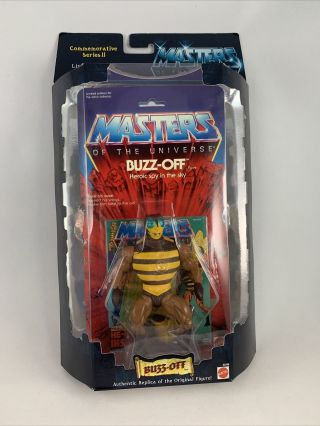 Buzz - Off Masters Of The Universe Motu Commemorative Series Figure Toy He - Man Moc