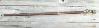 Nautical Walking Stick Cane With Steam Engine Model Top Classical Item 3