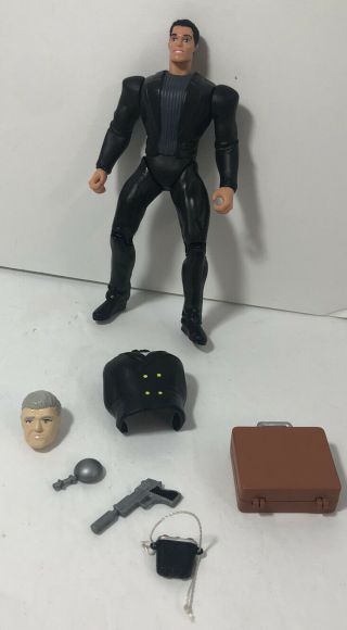 Vintage 1996 Mission Impossible Tom Cruise " Spy Senator " Action Figure Toy