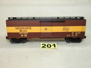 Lionel O Gauge 9464 - 397 Milwaukee Road Boxcar Ready To Run