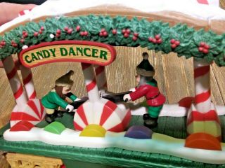Old Bright Holiday Express CANDY DANCER Car Christmas Tree Train 384 1996 3