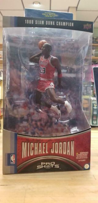 Chicago Bulls Upper Deck Figure Michael Jordan 1988 Slam Dunk Contest Pro Shots