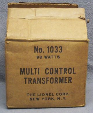 Lionel 1033 - 95 Transformer Box (only) (p - 7)