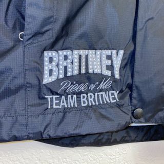 Vintage 2007 Britney Spears Piece Of Me Marmot Tour Windbreaker Jacket