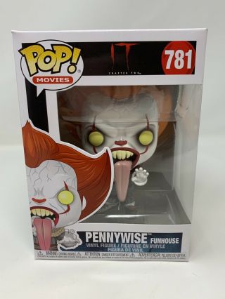 Funko - Pop Movies: It: Chapter 2 - Pennywise With Dog Tongue 781