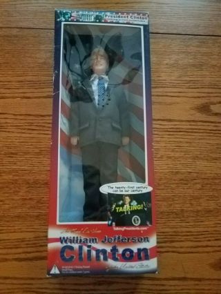 President Bill Clinton Talking Action Collectible Figure