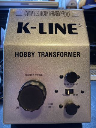 K - Line K - 954c Hobby Transformer Input 120 Vac - Output 20v Ac