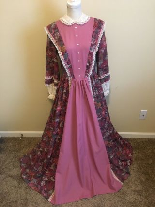 Handmade Vintage Gunne Sax Style Prairie Dress