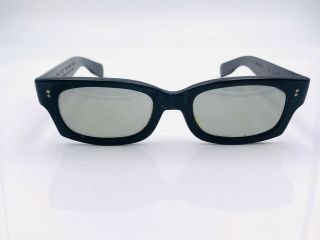 Vintage Cool - Ray Polaroid Cari Michelle Black Oval Sunglasses Frames