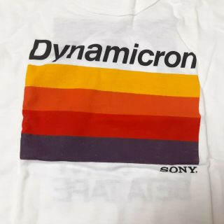 Sony Dynamicron Betamax 80s Vintage White Rare 50/50 T Shirt Sz L 2