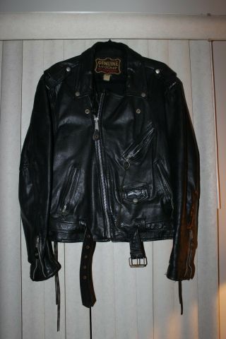 Vintage Leather By Manzoor Leather Jacket Size 42