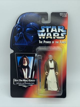 Kenner Star Wars The Power Of The Force Ben (obi - Wan) Kenobi Action Figure