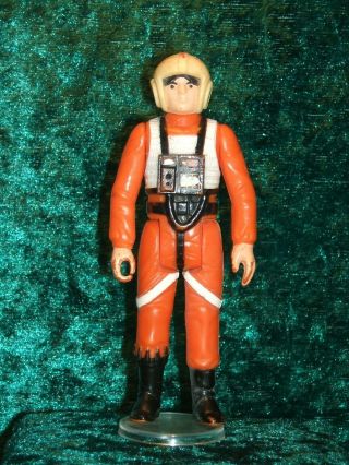 Vintage Star Wars Luke X - Wing Pilot Figure Raised Bar China Gmfgi1979