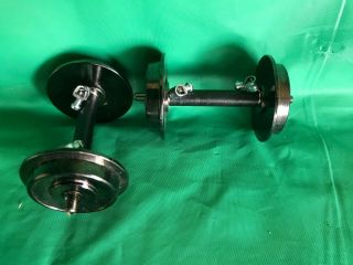 G Scale Ball Bearing Metal Wheels 2 Pair With Lgb And Other Makes