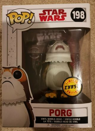 Funko Pop Star Wars Porg 198 Limited Edition Chase
