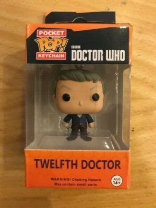 Funko Pop Keychain Bbc Doctor Who Twelfth Doctor