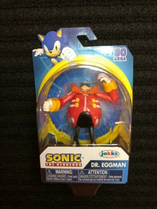 2020 Go Sega Sonic The Hedgehog Dr Eggman 2.  5 " Mini Action Figure Jakks Pacific