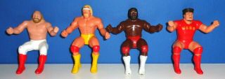 Vintage Ljn Wwf Thumb Wrestlers Hulk Hogan Big John Studd Jyd Nikolai Volkoff