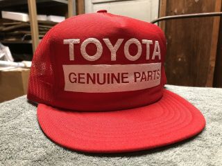 Vintage K - Promotions Trucker Snapback Hat Baseball Cap Toyota Parts