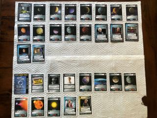 Star Trek Ccg Introductory 2 - Player Game Fed.  Complete (cards Only),  Warp Pack