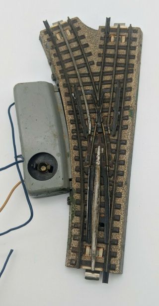Vintage Marklin Remote L Switch 3600 Track Ho Scale Model Train 1950’s No Bulb